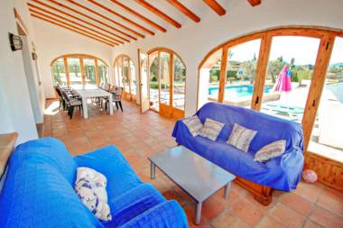 Finca Pepa - beautiful little house in pretty grounds with lovely views in Benissa