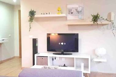 Studio with balcony and wifi at Tazacorte 5 km away from the beach