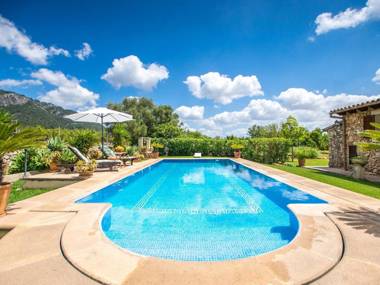 Beautiful stone house with a private swimming pool and a large garden