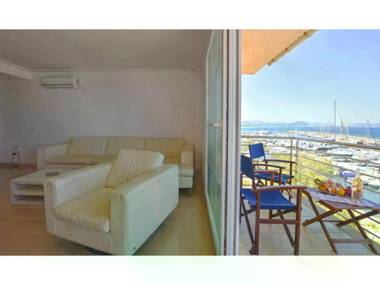 Modern apartment in Can Picafort nice view of the harbor 50 m from the beach