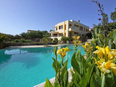 Spacious modern villa with beautiful waterfall in Talamanca near Ibiza town!