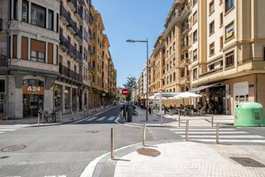 Espacioso Moderno y a pie de Playa Zurriola