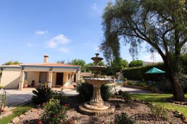 4 bedrooms villa with private pool enclosed garden and wifi at Sanlucar la Mayor