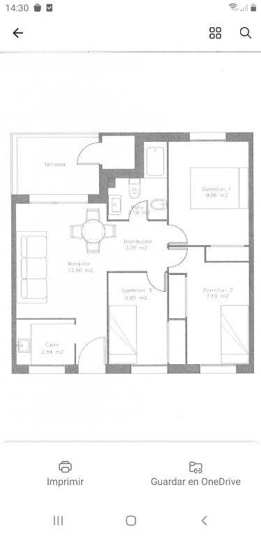 Apartamento vistas al mar de La Pineda