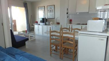 Roc Mar 2 5C - Apartamento cerca del centro y de la playa - terraza con vistas al mar y al puerto