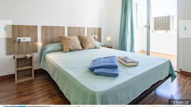 2 bedrooms appartement with shared pool enclosed garden and wifi at Roses 2 km away from the beach