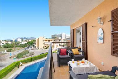 Tamarels beach apartment in Pollensa
