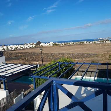 Villa Dompi con vistas al mar y a Fuerteventura