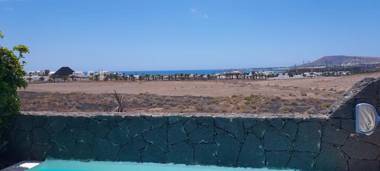 Villa Dompi con vistas al mar y a Fuerteventura