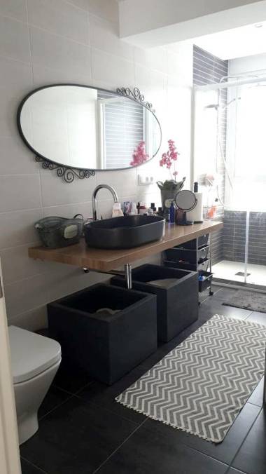 3 bedrooms appartement with sea view furnished terrace and wifi at Nigran