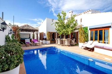 6 bedrooms villa with private pool sauna and enclosed garden at Murcia