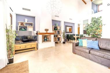 4 bedrooms villa with private pool furnished garden and wifi at Murcia