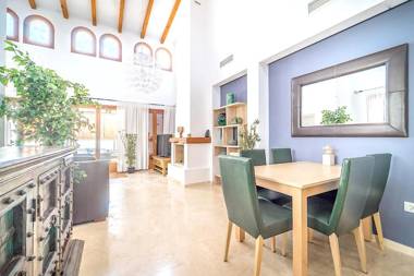 4 bedrooms villa with private pool furnished garden and wifi at Murcia