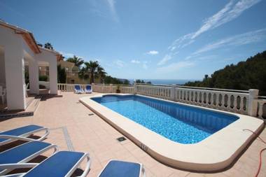Sesam - sea view villa with private pool in Moraira