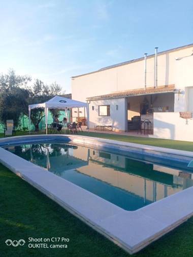 4 bedrooms house with private pool enclosed garden and wifi at Montilla Cordoba