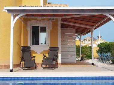 Detached holiday home 6 people with private swimming pool in resort near Mazarròn