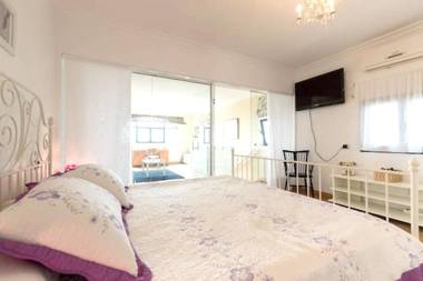 2 bedrooms appartement with sea view shared pool and enclosed garden at Maspalomas 1 km away from the beach