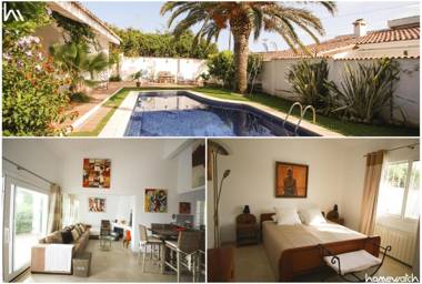 Bungalow directly at the beach