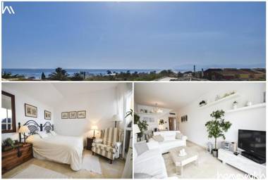 Beautiful beachside duplex apartment with amazing sea views