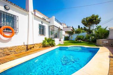 OleHolidays Villa Loleta vistas al mar 100 m Playa - piscina privada