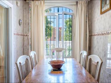 4 bedrooms villa at Marbella 200 m away from the beach with sea view private pool and furnished terrace