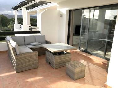 2 bedrooms appartement with sea view shared pool and furnished garden at Malaga 2 km away from the beach