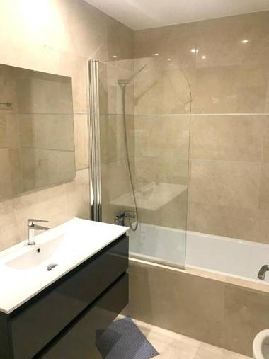 2 bedrooms appartement with sea view shared pool and furnished garden at Malaga 2 km away from the beach