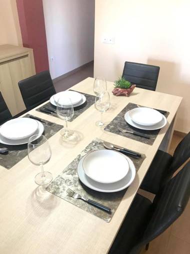 3 bedrooms appartement with city view balcony and wifi at Malaga 1 km away from the beach