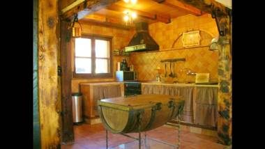 6 bedrooms villa with private pool enclosed garden and wifi at La Puebla de Castro