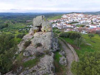 4 bedrooms house with furnished terrace and wifi at Encinasola