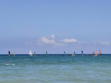 First Beach Line In Denia
