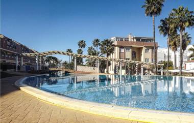 Beautiful apartment in Dénia with Outdoor swimming pool WiFi and 1 Bedrooms