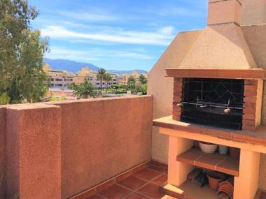 Ático con barbacoa en paradise ii