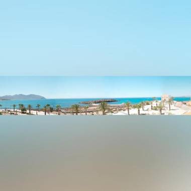 Primera línea de mar en Isla Plana