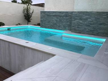 2 bedrooms villa with private pool enclosed garden and wifi at Calpe 2 km away from the beach