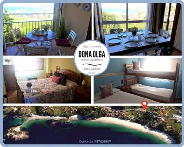 Apto 200 mts playa Lapamán terraza vistas al mar