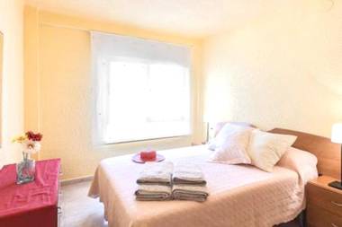 One bedroom appartement at Blanes 100 m away from the beach with city view furnished terrace and wifi