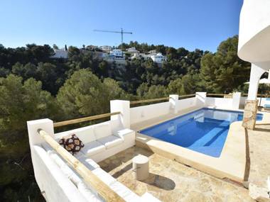 Ibiza-style Villa in Moraira with Private Pool