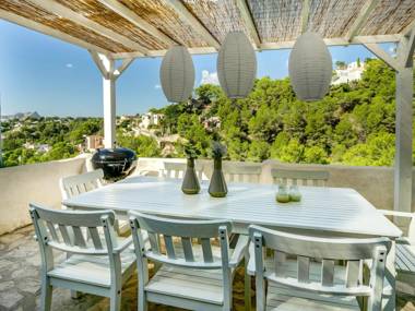 Ibiza-style Villa in Moraira with Private Pool
