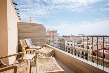 Central penthouse with terrace Placa Catalunya III