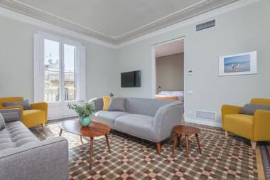 6 dormitorios en Apartamento Modernista en el Corazon de Barcelona