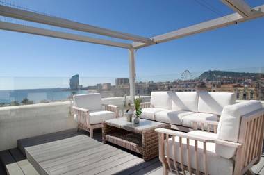 Kronos on the Beach Attic Suite