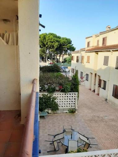 2 bedrooms appartement at Alcanar 100 m away from the beach with shared pool terrace and wifi