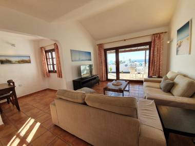 2 bedroom villa 'The Bungalow' with private heated pool.