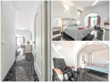 Villa Raquel con las vistas al mar