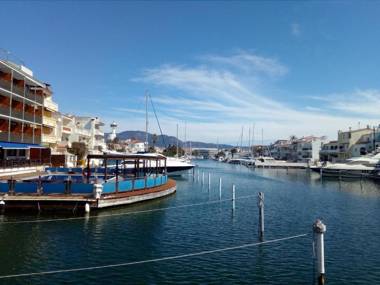 Unsejouraempuriabrava-TERRASSE-VUE MER -CLIME- WIFI PARKING