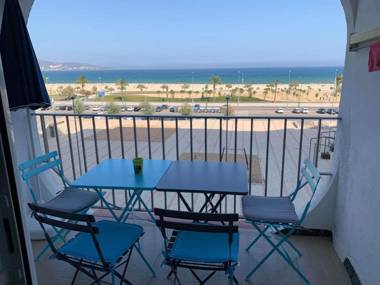 SYLVIA 4A - Estudio en primera línea de mar - céntrico - terraza vista mar - playa - wifi