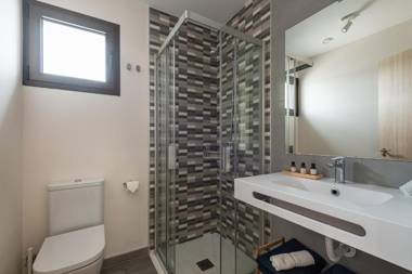 Flat with large terrace in modern residential complex with swimming pool