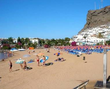 2 bedrooms appartement at Lomo Quiebre 50 m away from the beach with furnished terrace and wifi