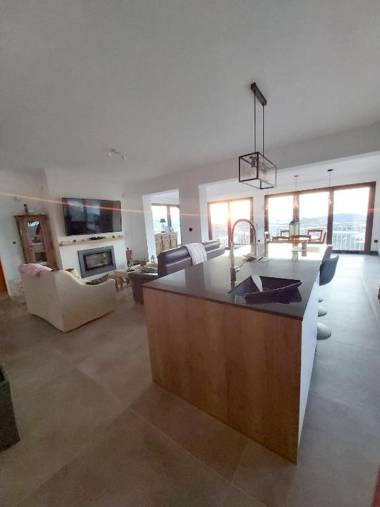 4 bedrooms villa with sea view private pool and furnished terrace at Callosa de Ensarria 9 km away from the beach